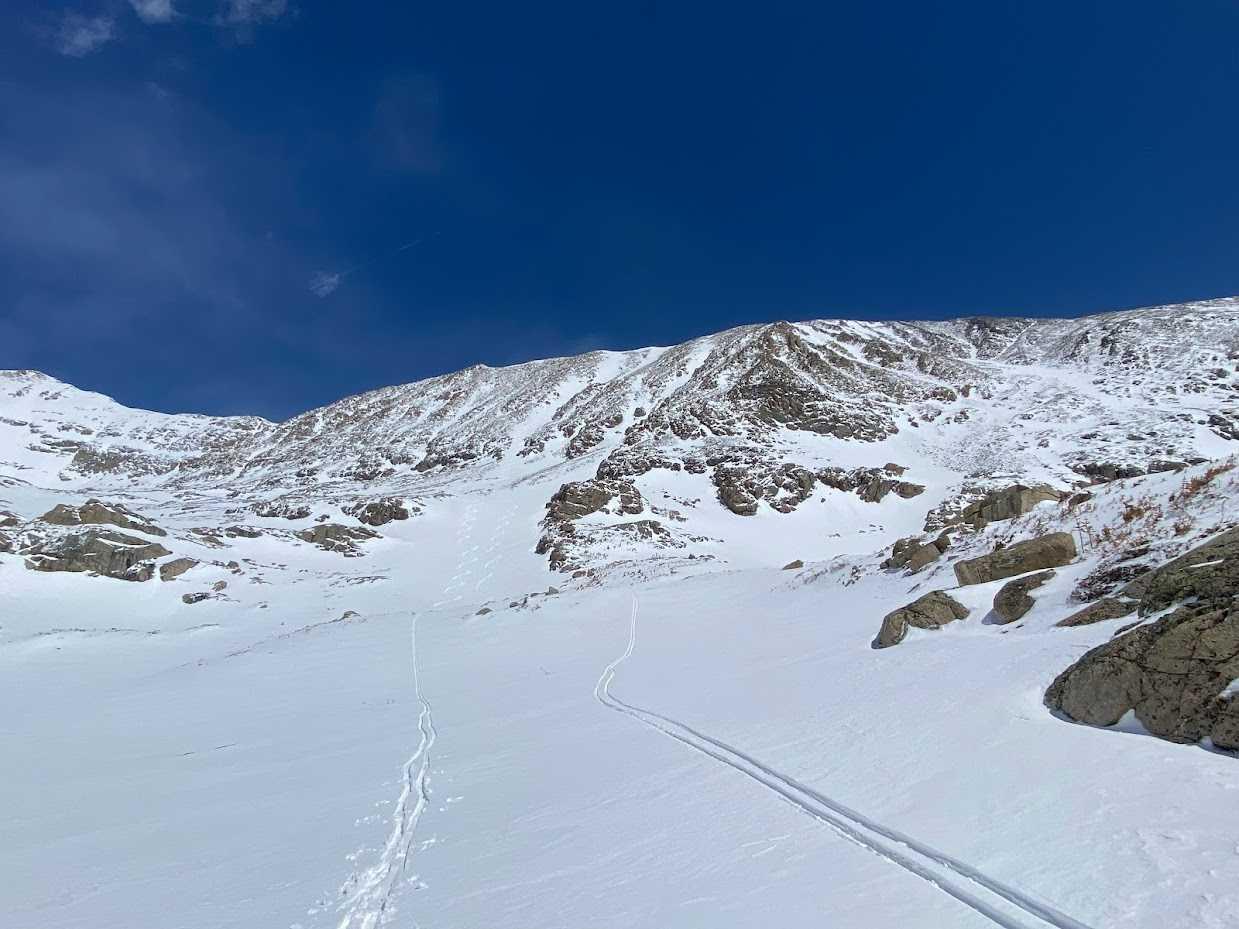 Booting Crooked Colouir on Mount Audubon